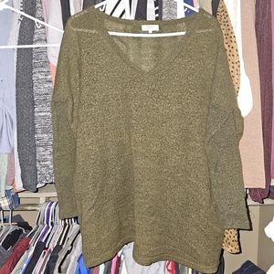 3for$10Oversized Piko Sweater
